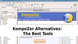 KompoZer Alternatives
